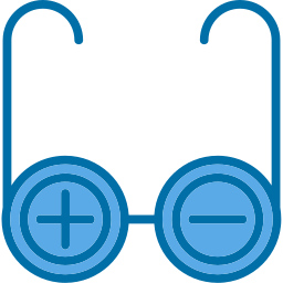 Prescription glasses icon