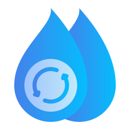 Water energy icon