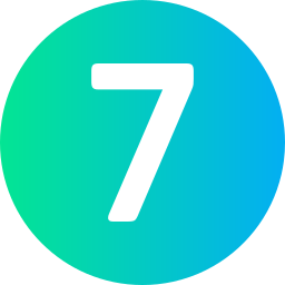 numero 7 Ícone