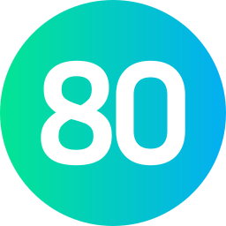 80 Ícone