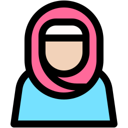 mulher árabe Ícone