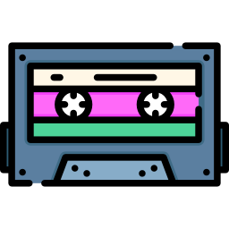 Cassette tape icon