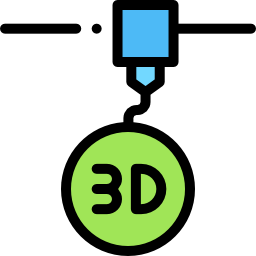 stampante 3d icona