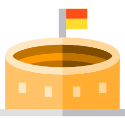 Bull ring icon