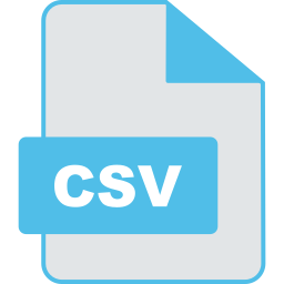 file csv icona