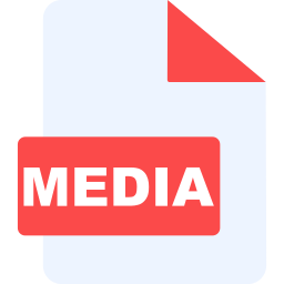 medios de comunicación icono