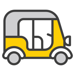 Auto ricksaw icon