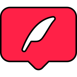 Feather pen icon