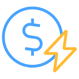 rachunek za energię elektryczną ikona