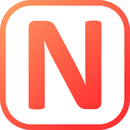 文字n icon