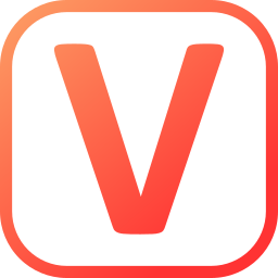 文字 v icon