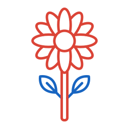 Sun flower icon