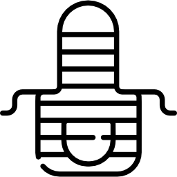 delantal icono