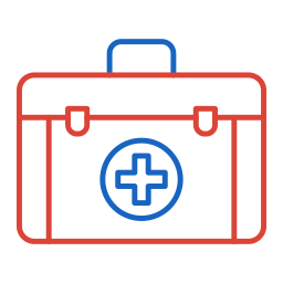 First aid kit icon