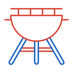 BBQ grill icon