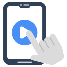 Мобильное видео иконка