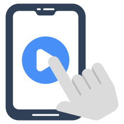 mobiles video icon