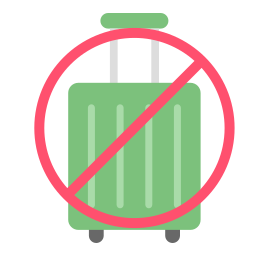 No bag icon