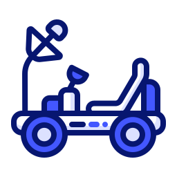 Lunar roving vehicle icon