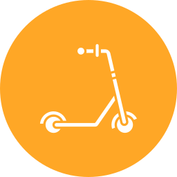 schop scooter icoon
