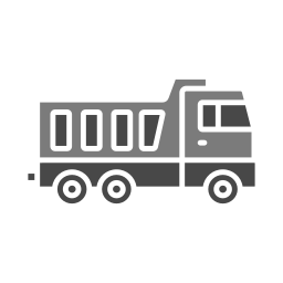 Garbage truck icon