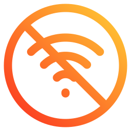 wi-fiなし icon