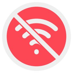 와이파이 없음 icon