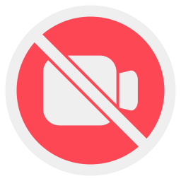 No video icon