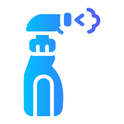 Cleaning spray icon