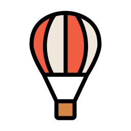 Air balloon icon