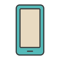 Smartphone case icon