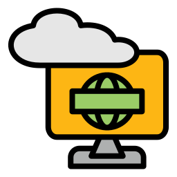 Cloud computing icon