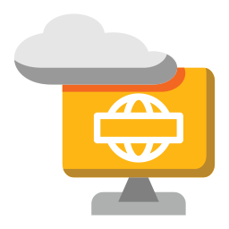 Cloud computing icon