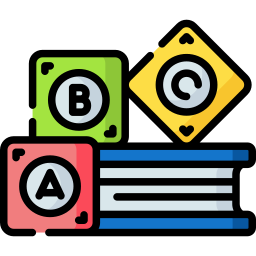 Abc block icon