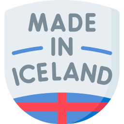 hecho en islandia icono