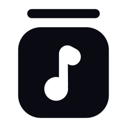 muziek bibliotheek icoon