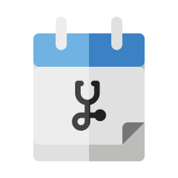 Calendar date icon