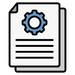 Document adjustment icon