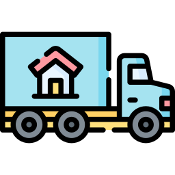 Moving truck icon