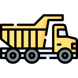 Dump truck icon