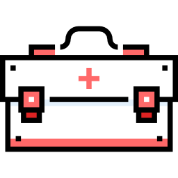 First aid kit icon