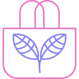 Eco bag icon