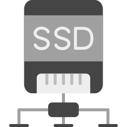 Ssd disk icon