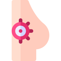 Breast cancer icon