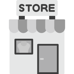 negozio al dettaglio icona