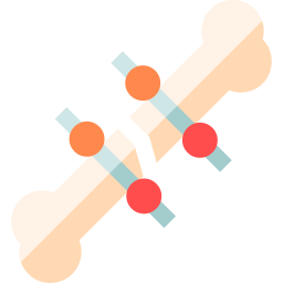 Сломанная кость иконка