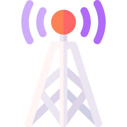 Radio antenna icon