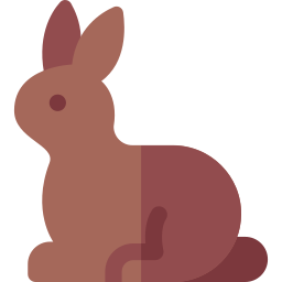 conejo de pascua icono