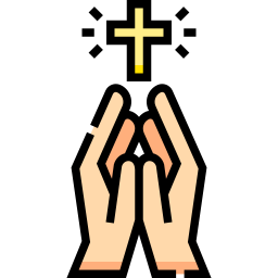 modlić się ikona