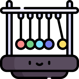 Newton cradle icon